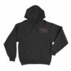 Small outline HGO Hoodie Black